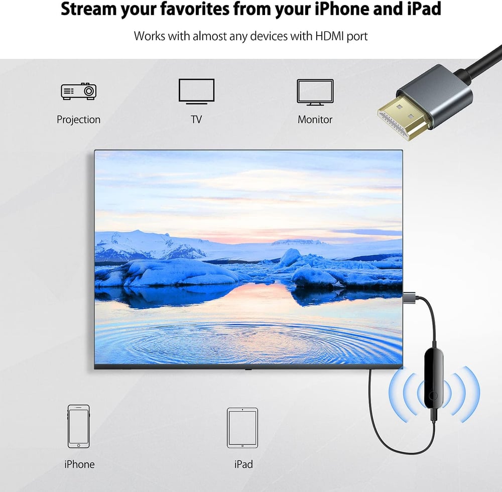 StreamMate - iOS Screen Mirroring Adapter