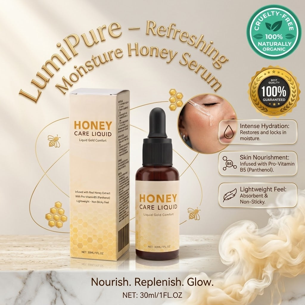 LumiPure – Refreshing Moisture Honey Serum