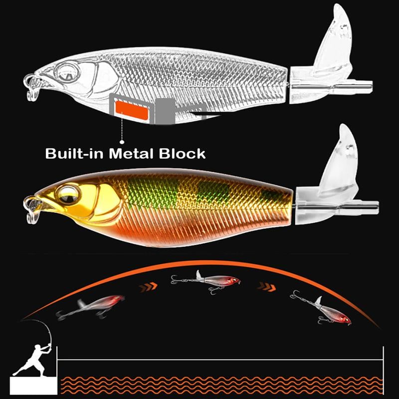 BassStrike – 5PCS Topwater Floating Fishing Lures