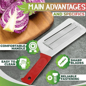 SpeedSlice | Ultra-Sharp Dual Blade Shredder Knife