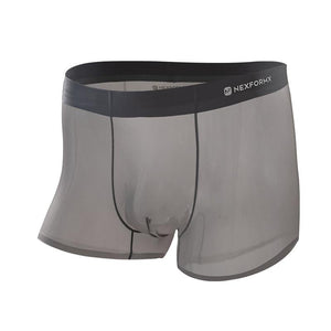 🔥Hot Sale Promotion 49% OFF🎁Summer Comfort Men's Ultra-Thin Cooling Boxer Briefs Lightweight Microfiber Underwear Breathable No-Show Design