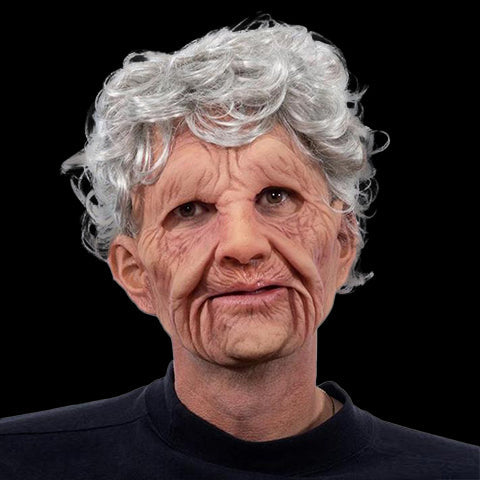 Hyper Realistic Silicone Elderly Mask marnetic