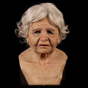Hyper Realistic Silicone Elderly Mask