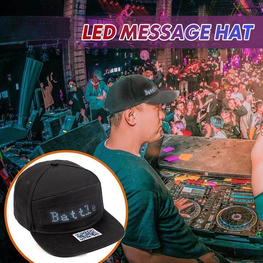 LumiCap – Dynamic LED Pixel Display Hat