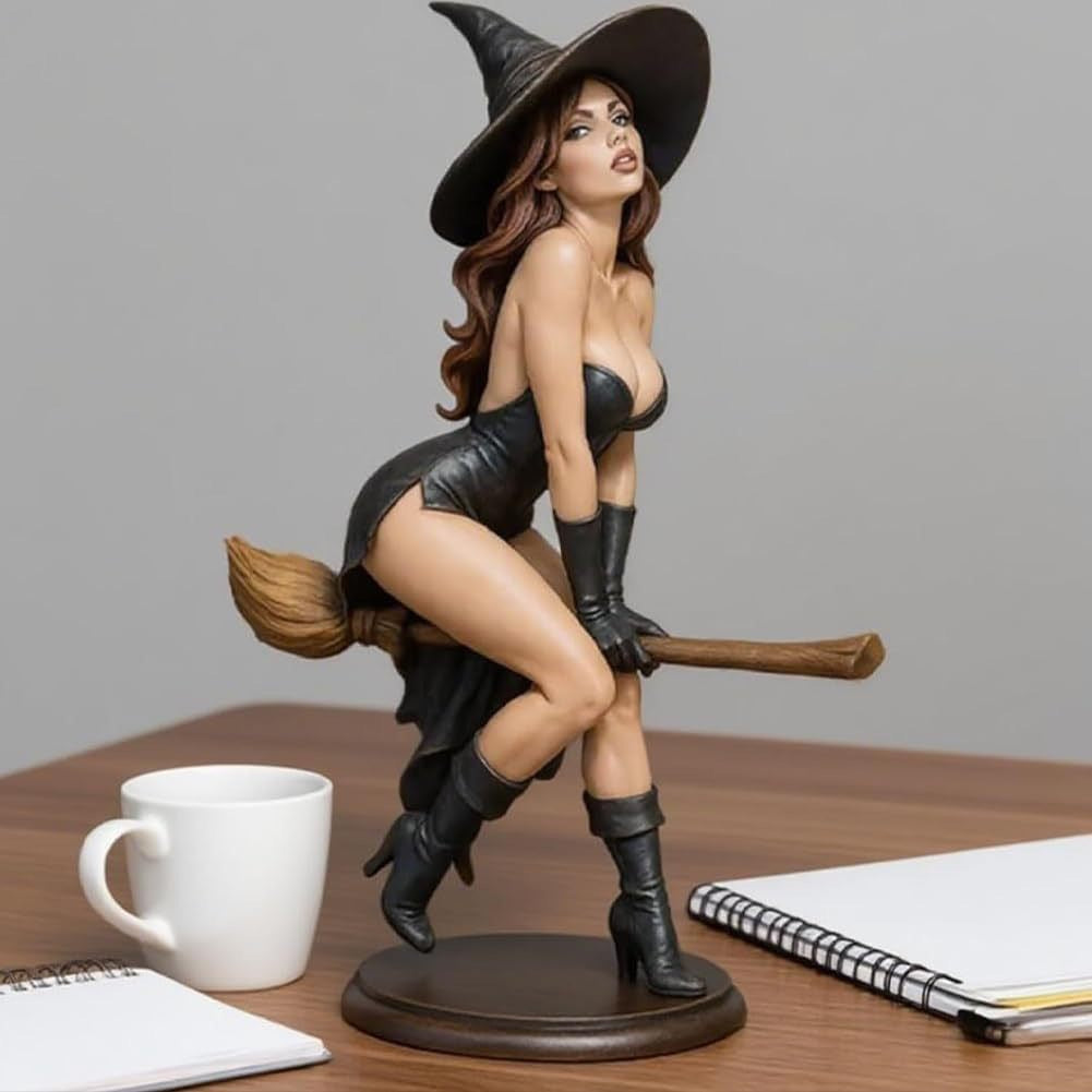 LunaCharm – Elegant Witch Decor Figurine