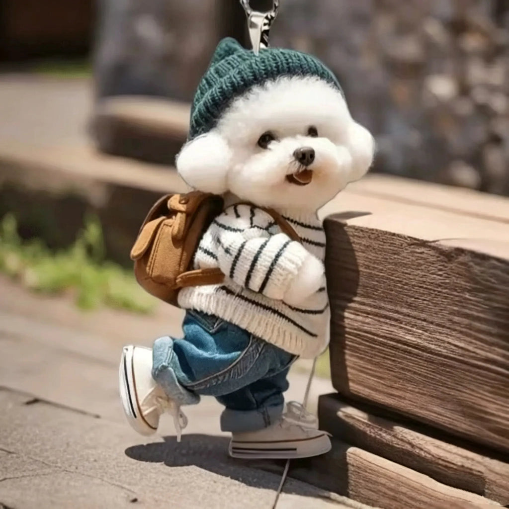 TeddyCharm – Premium 3D Puppy Key Charm