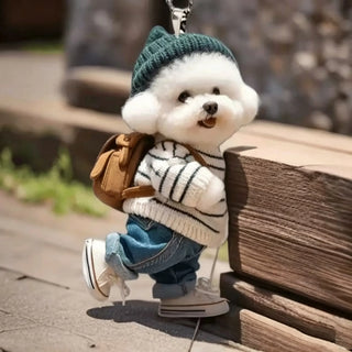 TeddyCharm – Premium 3D Puppy Key Charm