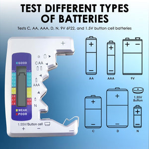 PowerCheck – Digital Battery Tester