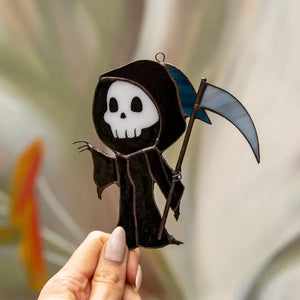 SpookyShade - Halloween Grim Reaper Sun Catcher