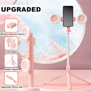 SnapBeam – Extendable Tripod with LED Fill Light