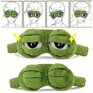 FroggyNap – Funny 3D Frog Sleep Mask