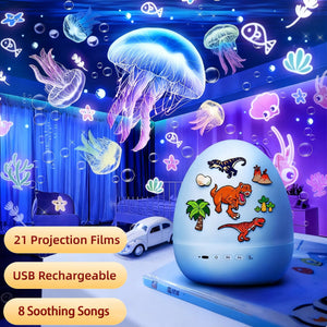 DinoGlow – Dinosaur Egg Night Light Projector