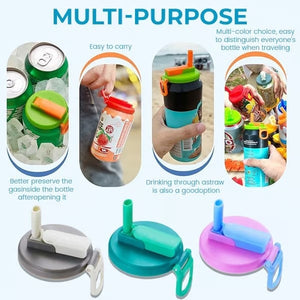 CanSip - Reusable Lid with Straw Opening