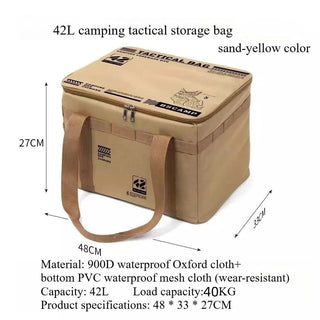 CampVault – Large Capacity Folding Outdoor Storage Bag