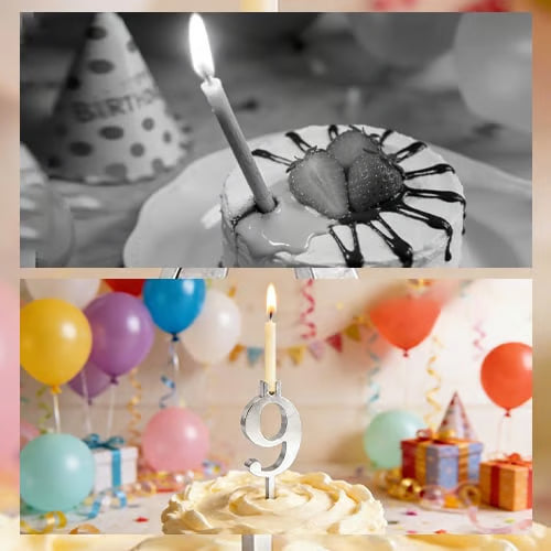 CandleNest – Number Birthday Candle Holder Set