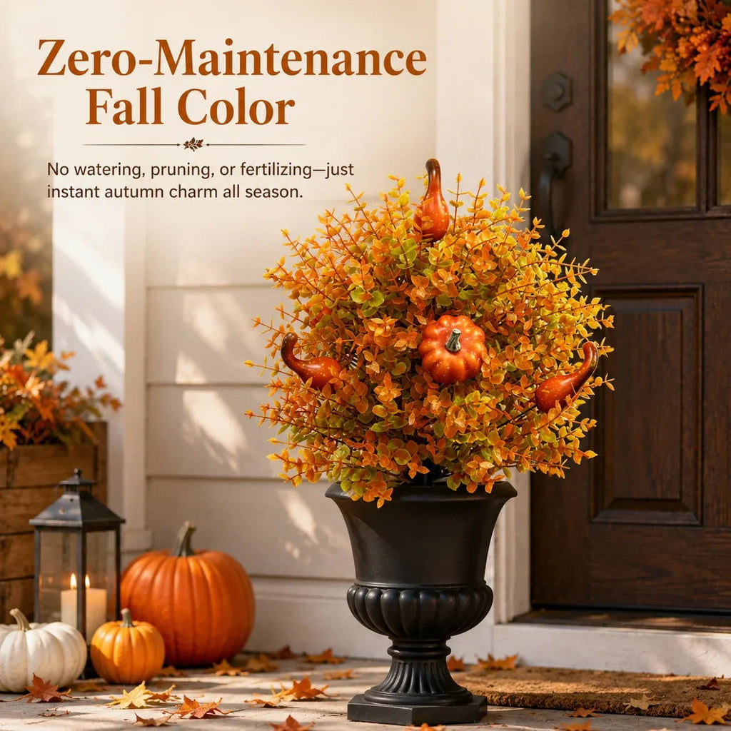 💥Limited stock for current seasonal styles 60% OFF-🍂 Artificial Fall Pumpkin Tree Stakes
