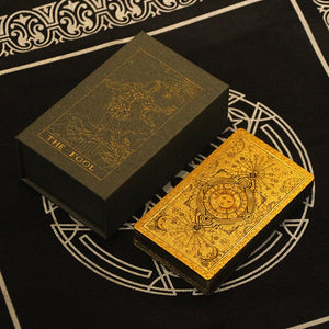 GoldenOracle – Luxury Gold Foil Tarot Deck
