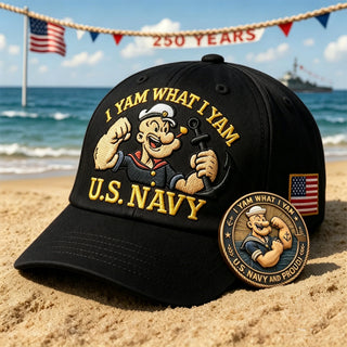 ValorMint – U.S. Navy Commemorative Cap & Coin Set