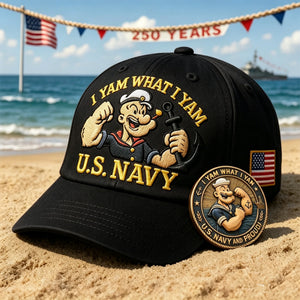 ValorMint – U.S. Navy Commemorative Cap & Coin Set