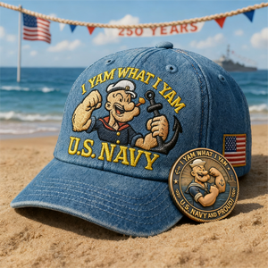 ValorMint – U.S. Navy Commemorative Cap & Coin Set