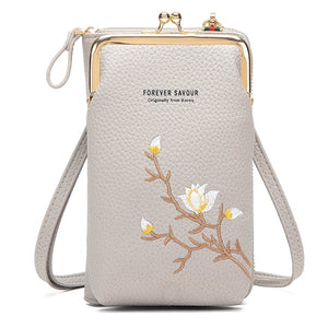UrbanChic - Women’s Crossbody Wallet & Phone Carrier