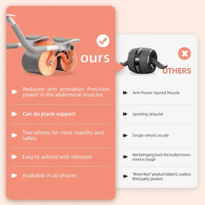 PowerRoller – Elbow Supported Rebound Ab Wheel