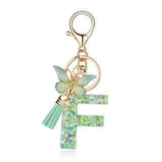 CharmKey – Personalized Initial Letter Keychain