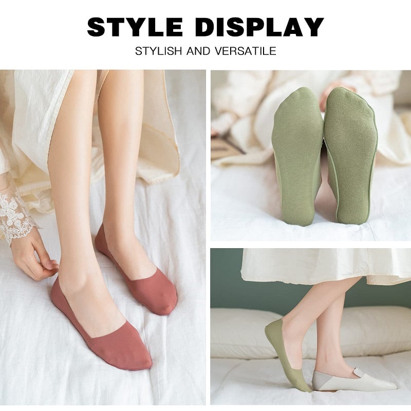 BareStep – Thin No Show Socks