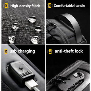 NomadLock - Waterproof Sling Backpack
