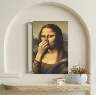 Renaissance Giggle - Whimsical Art Print