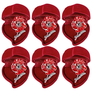 VictoryBloom – VE Day 80th Anniversary Poppy Brooch