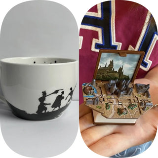 InkCharm – Hand-Drawn Peverell Brothers Mug