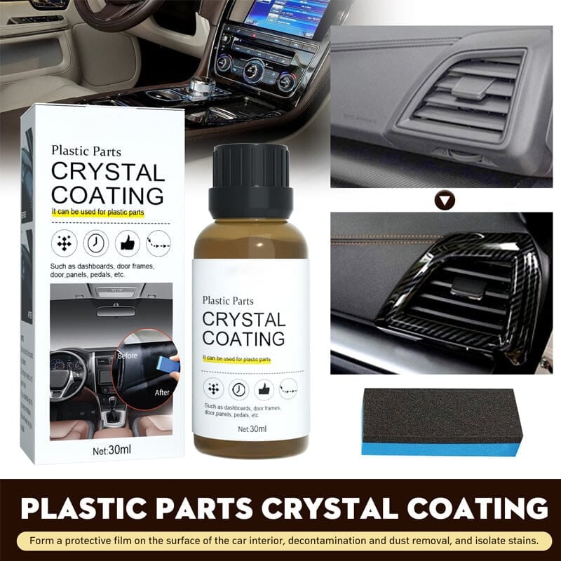 Varnex - Long-Lasting Shine Spray for Auto Plastic Restoration