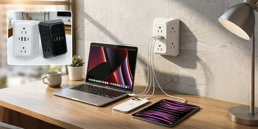 Multi Plug 6-Outlet Extender