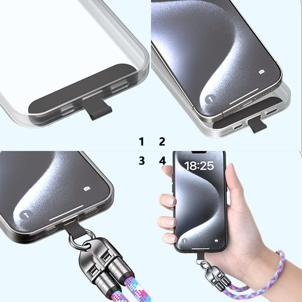 ChargeBand - Wearable 240W Fast-Charge Cable