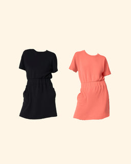 EaseFit – Stretchy Everyday Midi Dress