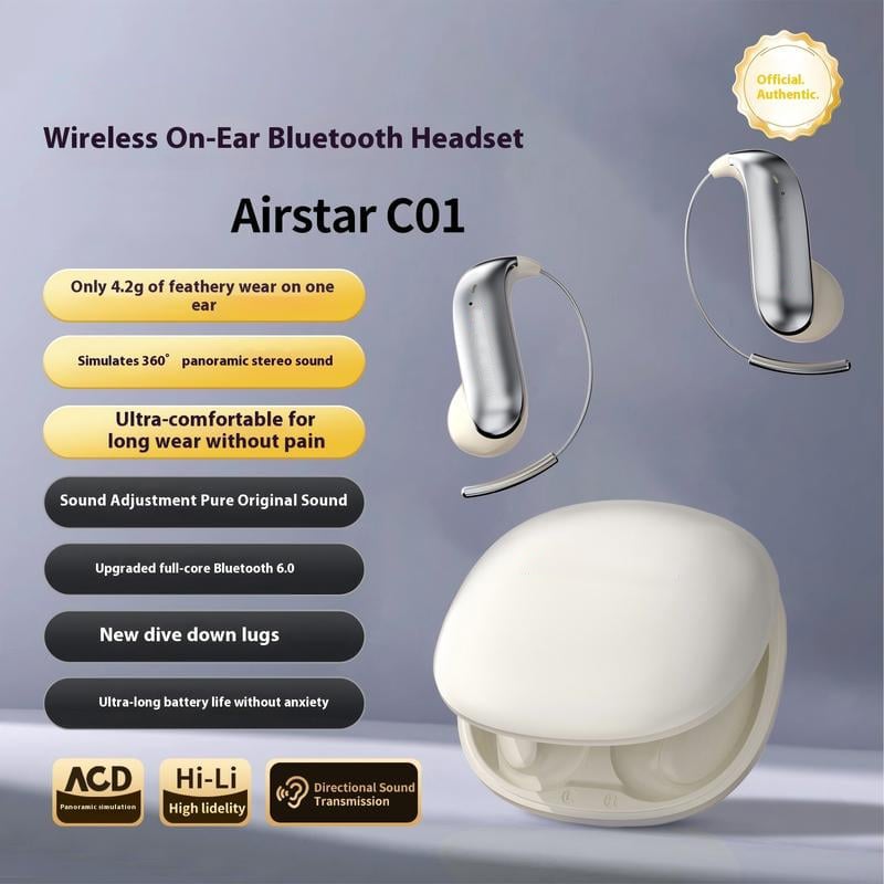 AeroBeats – Comfortable Open-Ear Wireless Headset