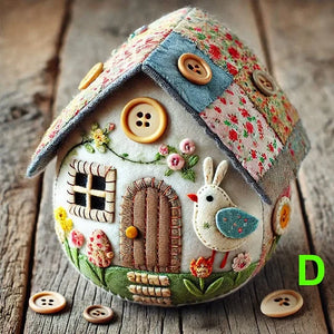 EggNest – Patchwork Felt DIY House Kit