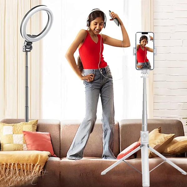 SnapBeam – Extendable Tripod with LED Fill Light