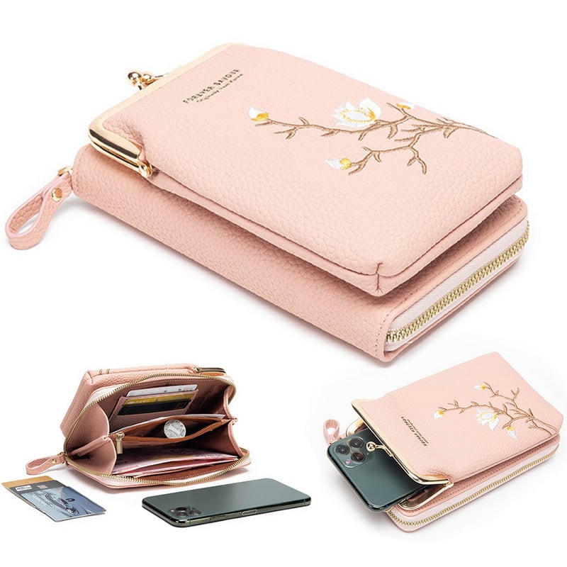 UrbanChic - Women’s Crossbody Wallet & Phone Carrier