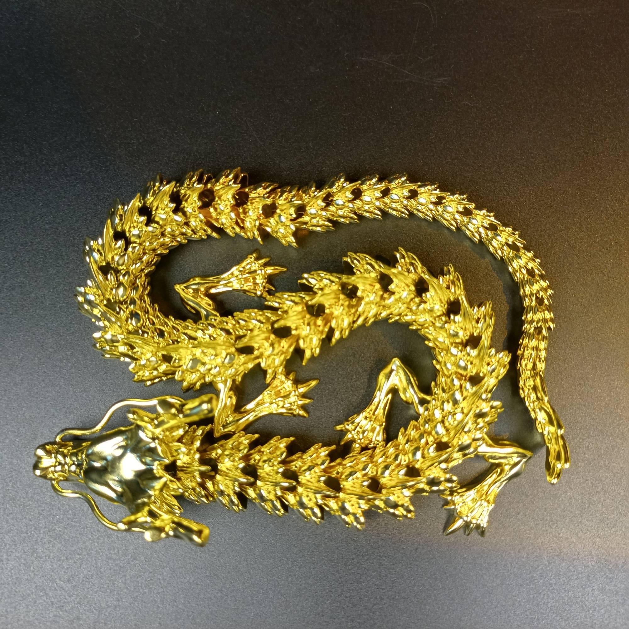 GoldenDrake – Handmade Movable Dragon