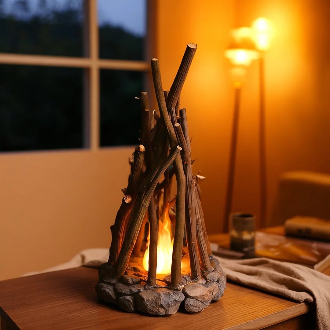 CampfireCharm – Handmade LED Nightlight