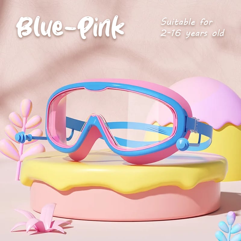 AquaView | Wide-Lens Waterproof Swim Goggles