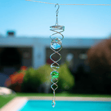 AuraSpin – Decorative Spiral For Hanging Gazing Ball
