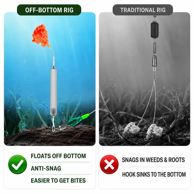 FloatStrike – Anti-Snag Floating Bottom Fishing Rig