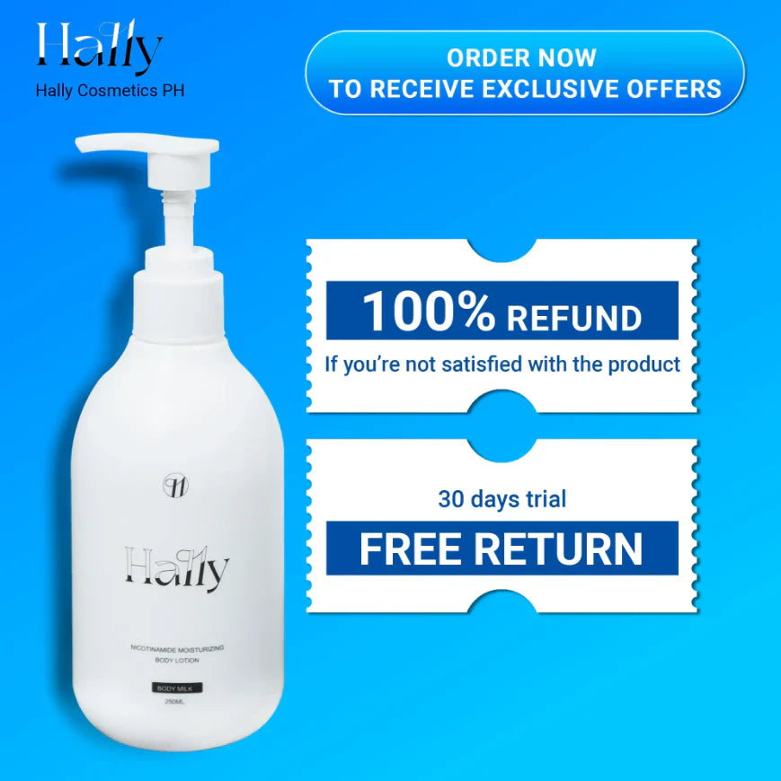 HallyGlow – Niacinamide Brightening Body Lotion