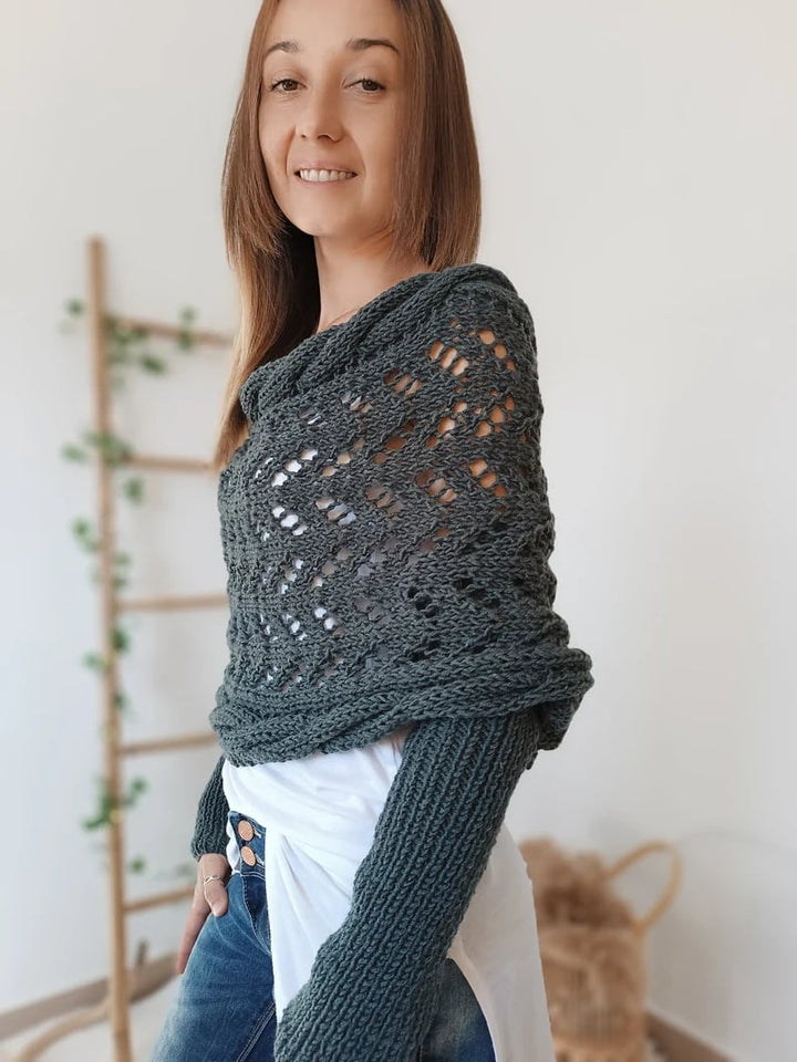 SnuggleStyle - Soft & Versatile Knit Shrug