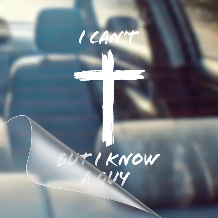 CrossDrive – Christian Car Vinyl Sticker