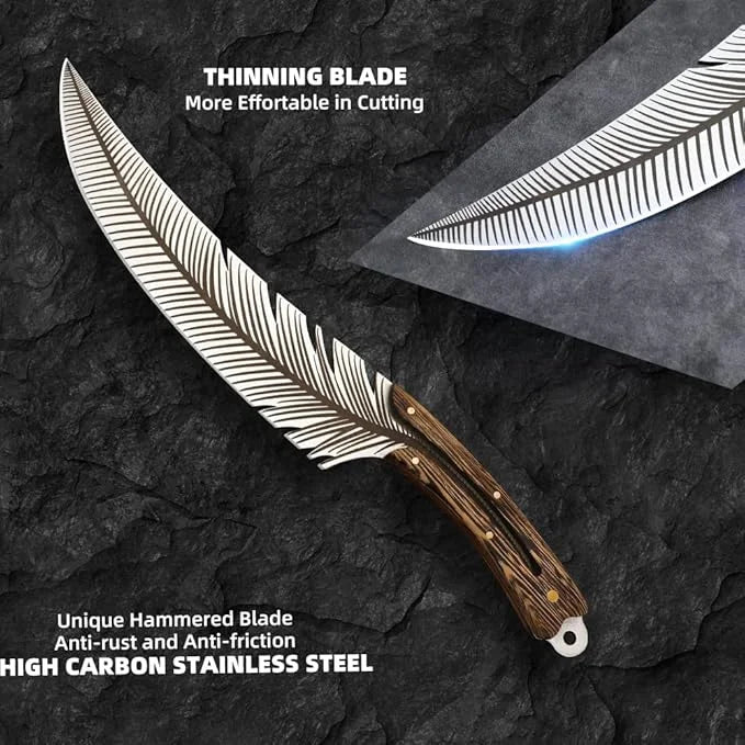 SwiftCut - Artisan Feather Boning Knife