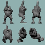 FingerFlex - Standing Middle Finger Statue